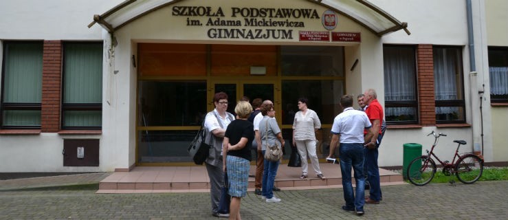 Odwiedzili szkoły, rozmawiali z dyrektorami - Zdjęcie główne