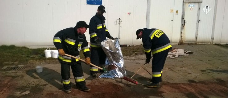 Wyciek na terenie zakładu - Zdjęcie główne