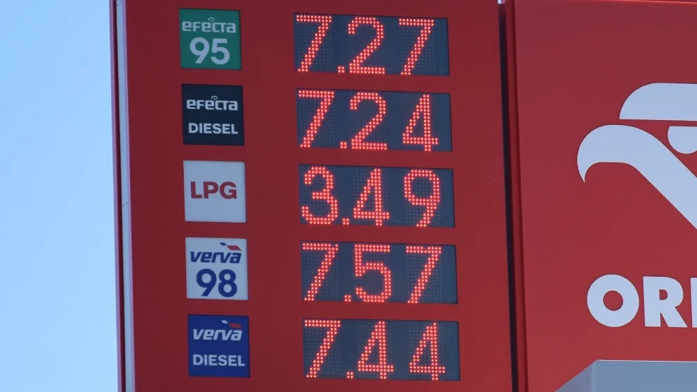 Stacja paliw Orlen przy ul. Poznańskiej w Gostyniu