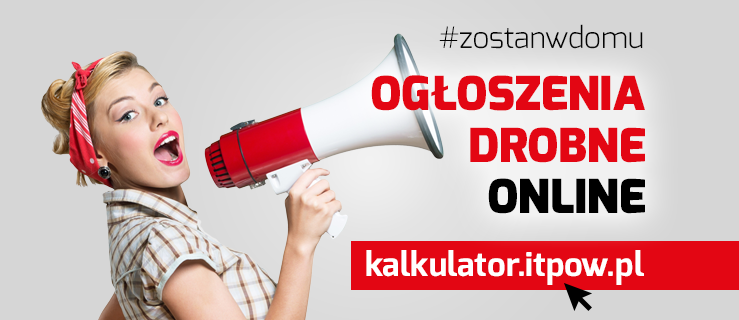 ZOSTAŃ W DOMU - Możesz dać ogłoszenie drobne ONLINE - Zdjęcie główne