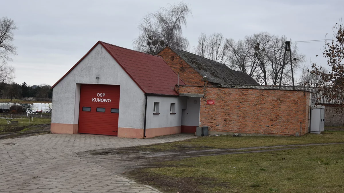 Strażacy z OSP Kunowo doczekają się rozbudowy remizy. Będzie też świetlica w pełnym wymiarze - Zdjęcie główne