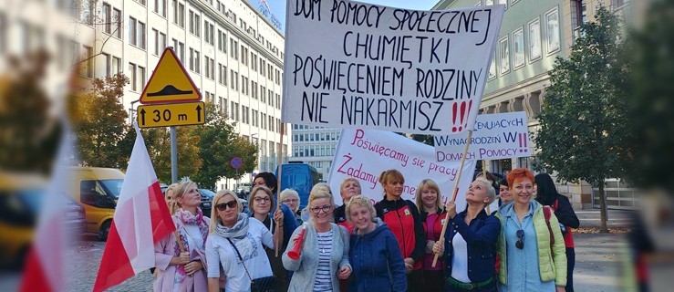 Czują się od lat pomijani. Pierwszy taki protest - Zdjęcie główne