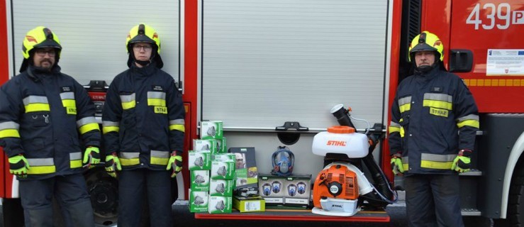 Prywatny przedsiębiorca kupił sprzęt strażakom - Zdjęcie główne