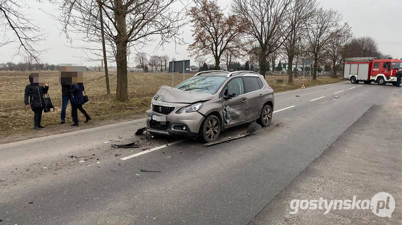 Krobia. Zdarzenie na ul. Poznańskiej 