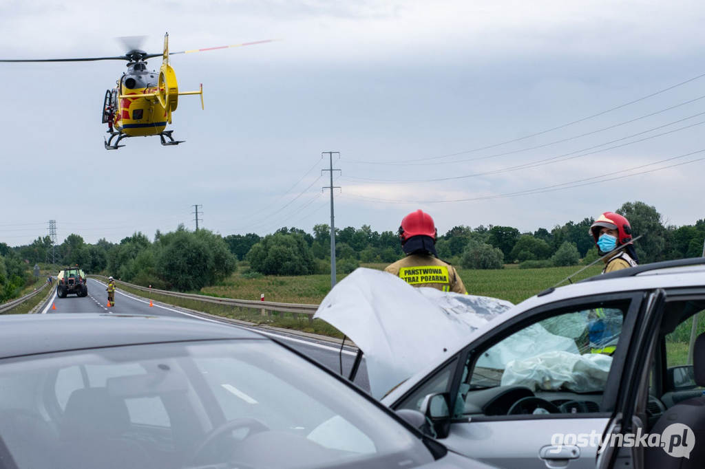 Śrem - obwodnica. Zdarzenie drogowe, które miało miejsce na obwodnicy Śremu 1 sierpnia policja zakwalifikowała jako kolizję