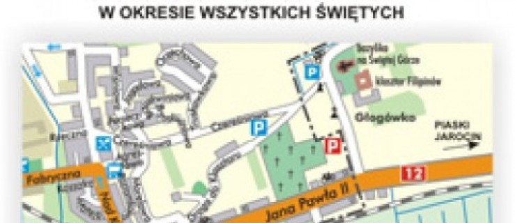 Wszystkich Świętych w Gostyniu - organizacja ruchu - Zdjęcie główne