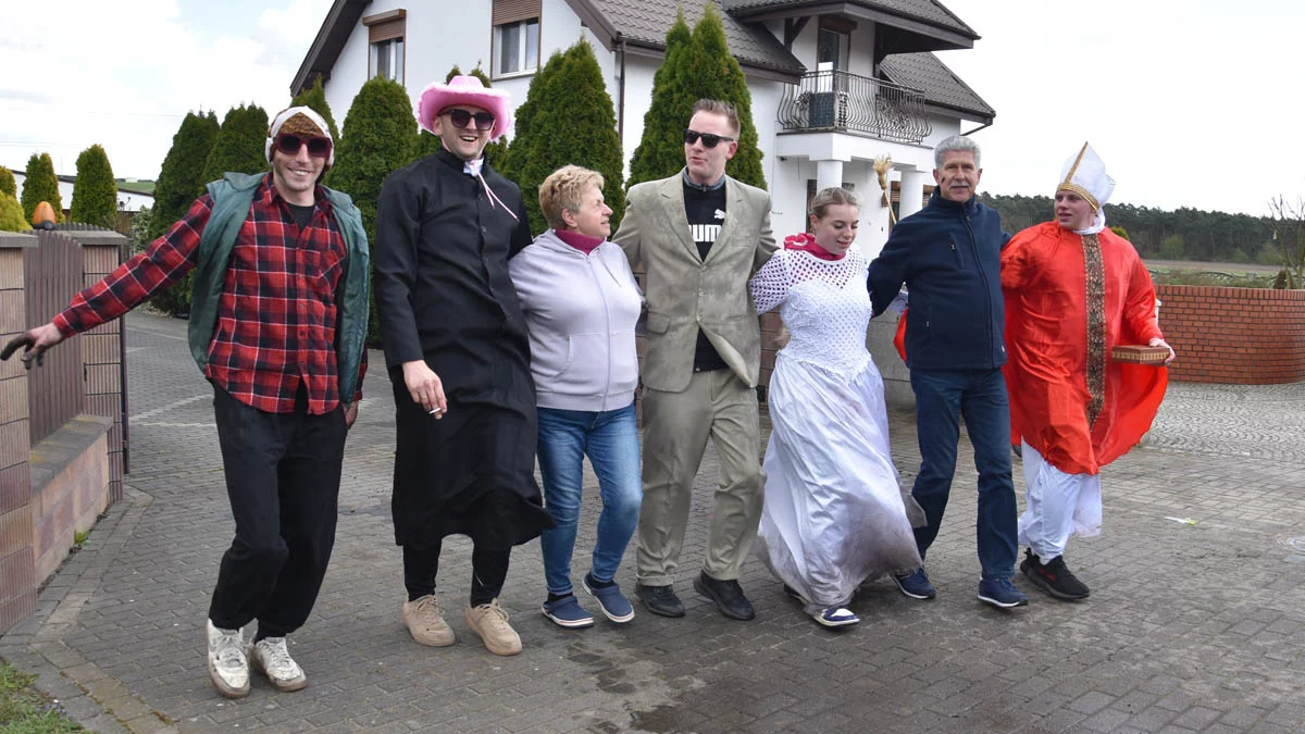 Śmigus Dyngus 2026. Tym mieszkańcom do świetnej zabawy wystarczyło mazidło i kropidło