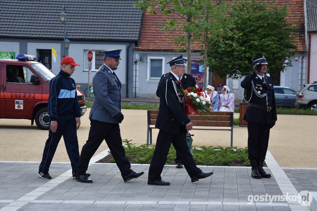 XIX Pielgrzymka Służb Mundurowych podążała do świątyni na Zdzieżu w Borku Wlkp.