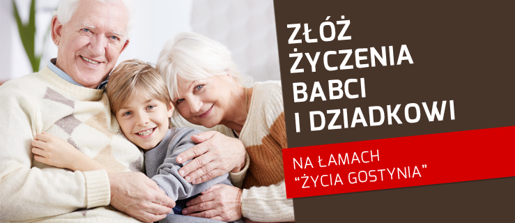 Złóż życzenia Babci i Dziadkowi na łamach Życia Gostynia - Zdjęcie główne