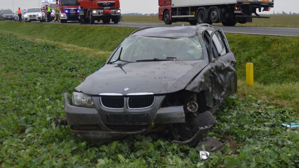 Gdy doszło do zdarzenia obydwa pojazdy poruszały się DK12 - Zdjęcie główne