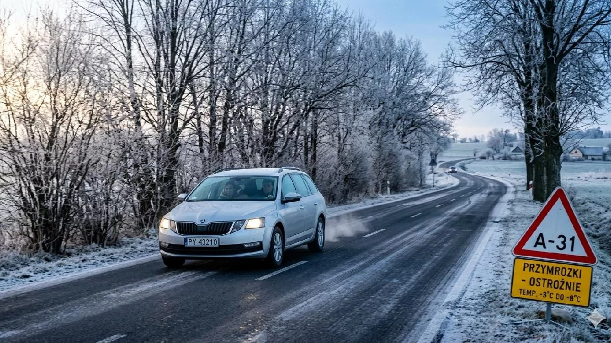 Alert pogodowy dla całego regionu. Na drogi i chodniki wrócą iście zimowe warunki