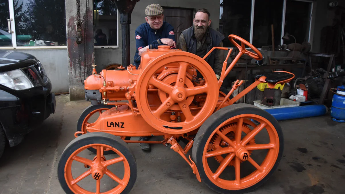 Traktor "skręcony" w powiecie gostyńskim będzie „reklamówką” niemieckiego Nordhausen - Zdjęcie główne