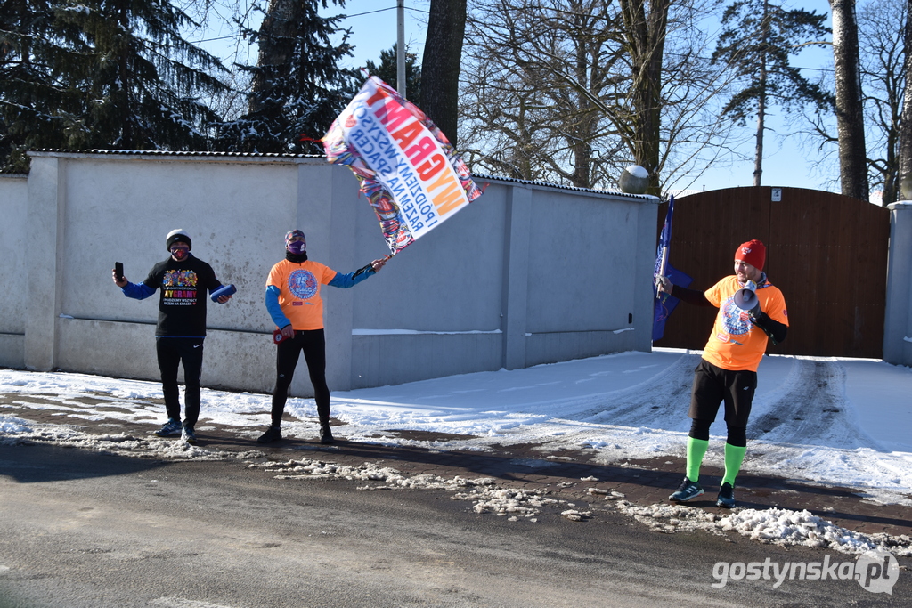 29. finał WOŚP w Gostyniu - 15. Bieg ulicami miasta - Policz się z cukrzycą. Rozdawali grochówkę