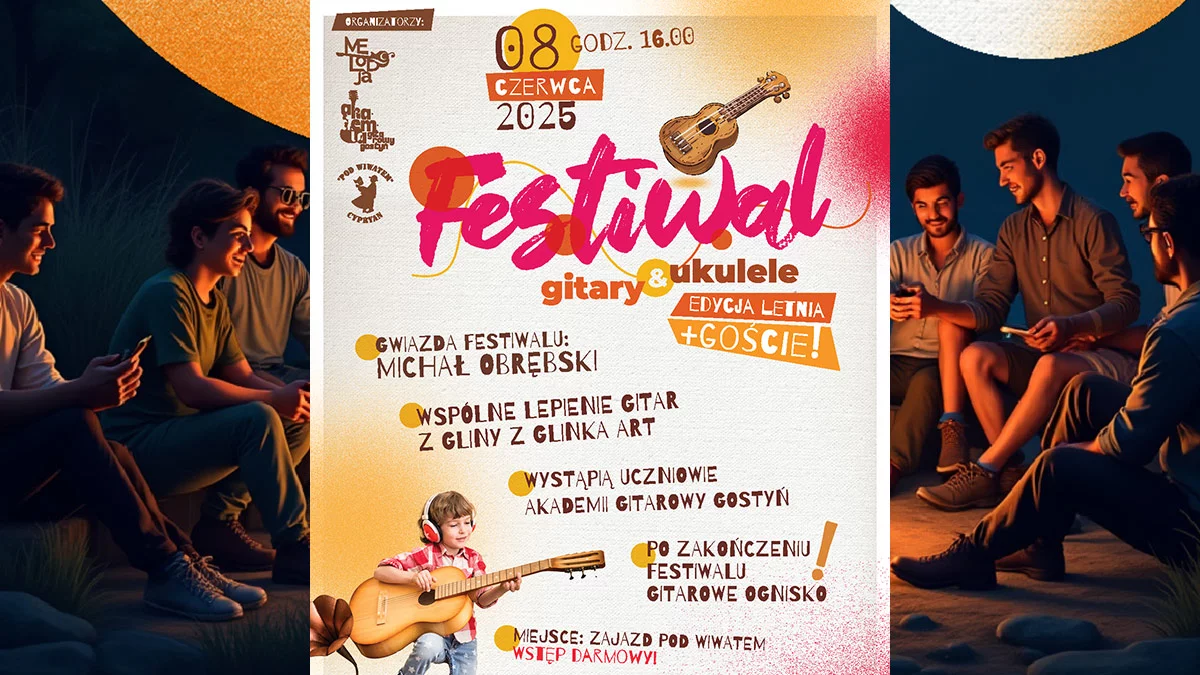 Wielkie Święto gitary i ukulele w Gostyniu coraz bliżej! - Zdjęcie główne