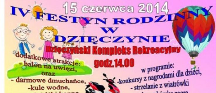 Poniec. IV Festyn Rodzinny w Dzięczynie - Zdjęcie główne