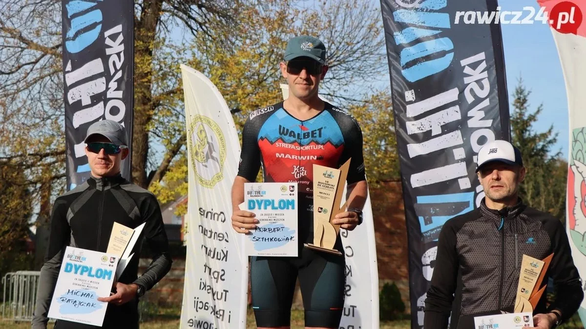 VII Bojanowski Duathlon. Zwycięstwo Norberta Szymkowiaka z Ponieca [ZDJĘCIA] - Zdjęcie główne