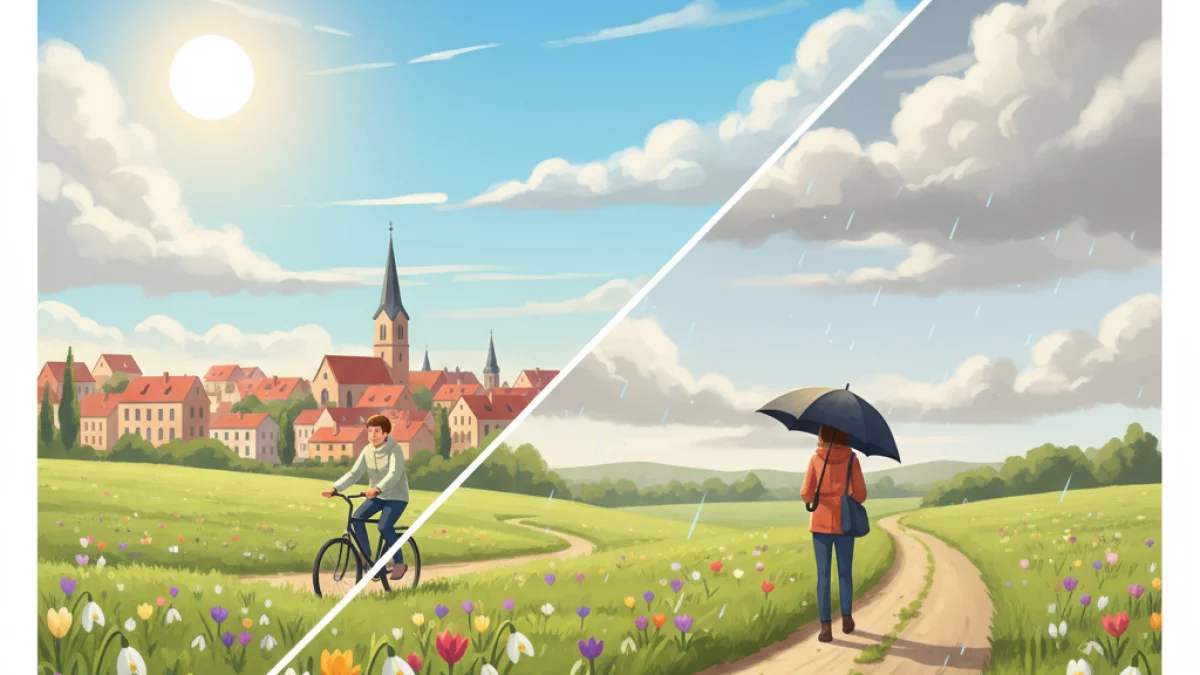 Wiosna uderzy z rozmachem w powiecie gostyńskim? Szokujące temperatury na przełomie lutego i marca