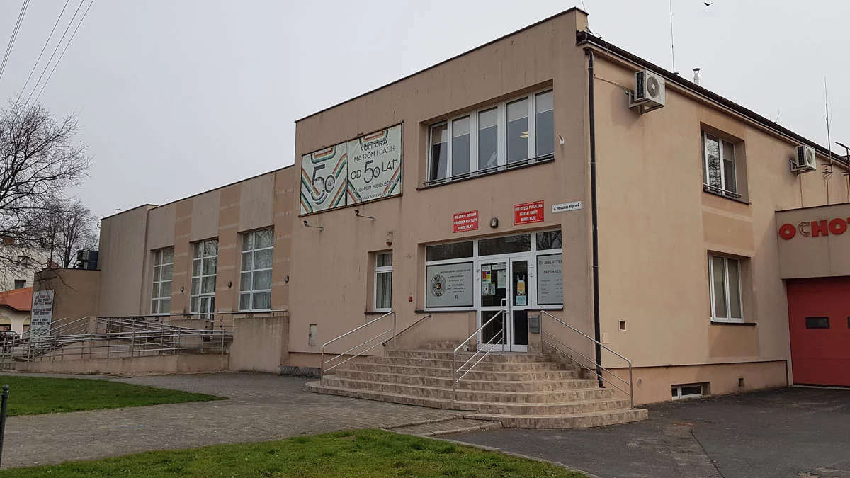 Ośrodek kultury w Borku Wielkopolskim na etapie modernizacji. Symbol już się zmienił