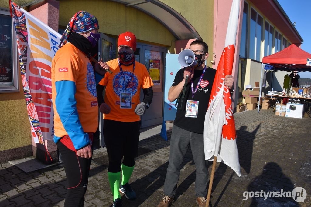 29. finał WOŚP w Gostyniu - 15. Bieg ulicami miasta - Policz się z cukrzycą. Rozdawali grochówkę