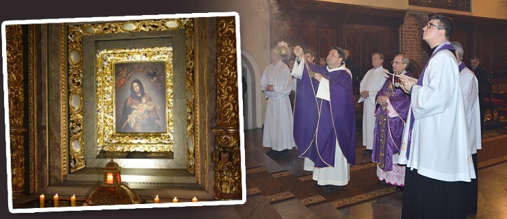 Odnowiony obraz Matki Bożej Szkaplerznej - Zdjęcie główne