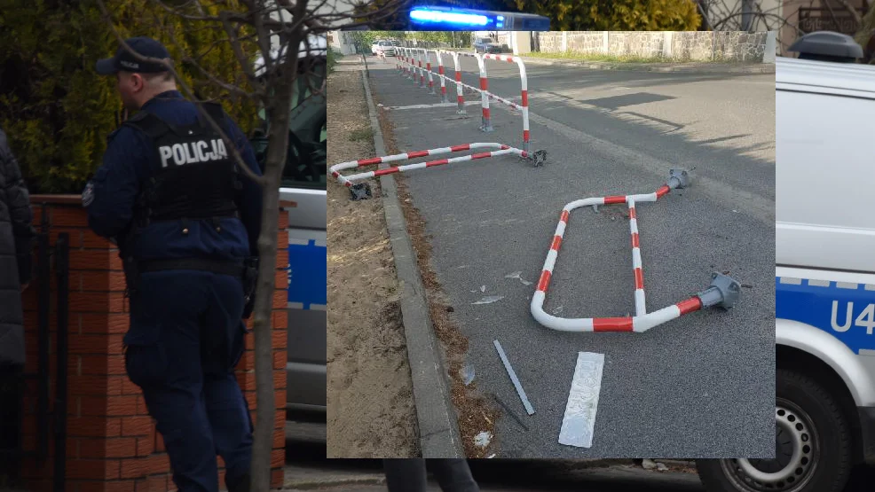 Borek Wlkp. Potrzaskał barierki i narobił takiego hałasu, że ostatecznie... stracił prawo jazdy - Zdjęcie główne