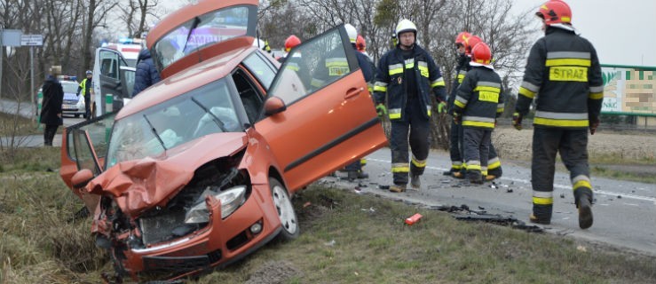 Po dojeździe strażaków, kobieta była już poza pojazdem - Zdjęcie główne