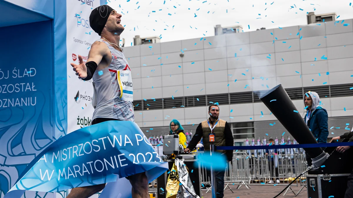 Adam Nowicki - najszybszy Polak na poznańskim maratonie. Gostynianin spełnił jedno z wielu swoich sportowych marzeń  - Zdjęcie główne