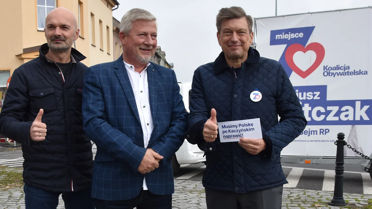 Poseł RP Mariusz Witczak w Gostyniu. Komitet Obywatelski ma bardzo silny pakiet i zapewnia poważne traktowanie Polek w najbliższych latach - Zdjęcie główne