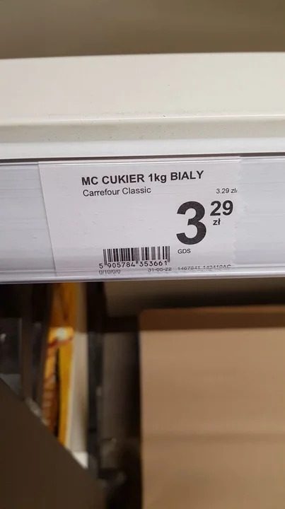 W gostyńskich marketach cukier jest towarem deficytowym. Jeden sklep wprowadził limity