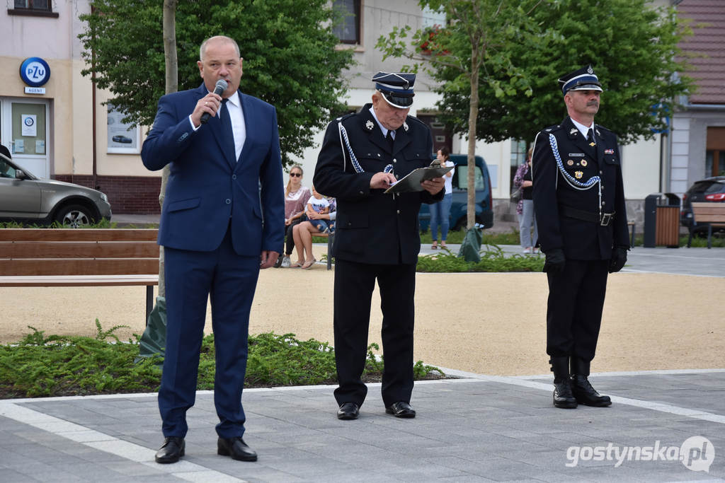 XIX Pielgrzymka Służb Mundurowych podążała do świątyni na Zdzieżu w Borku Wlkp.