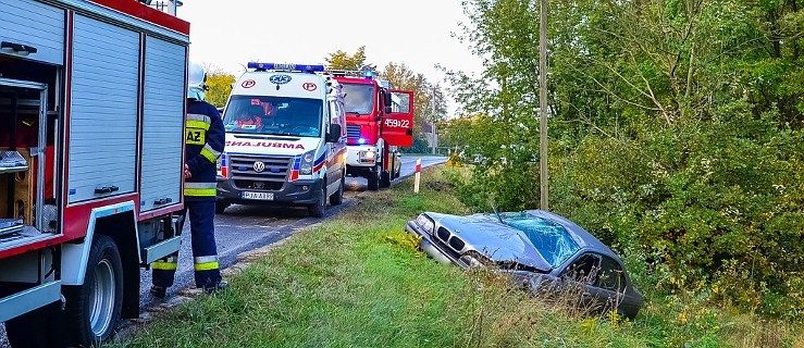 Dachował BMW. Dostał mandat - Zdjęcie główne