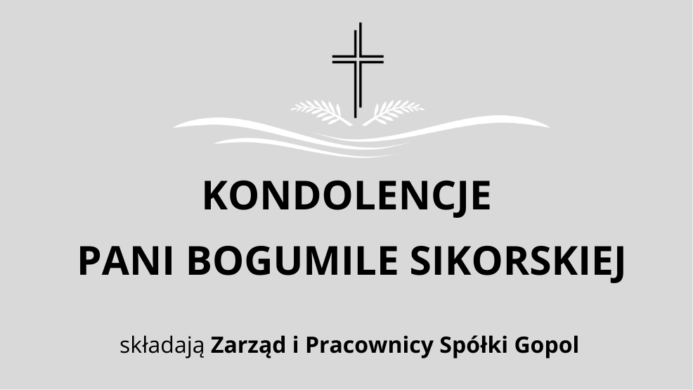 Kondolencje dla Pani Bogumiły Sikorskiej - Zdjęcie główne