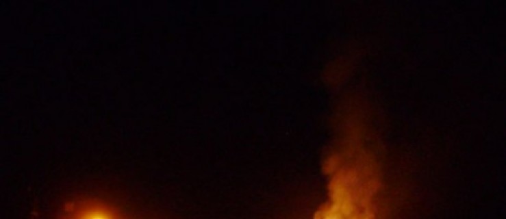 Pożar stogu - Zdjęcie główne