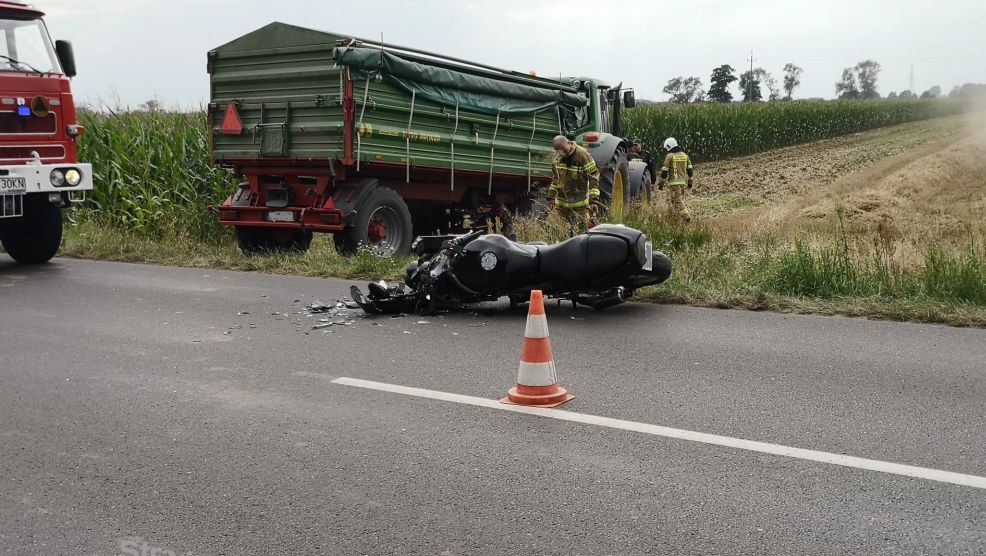 Wypadek na drodze Jarocin-Żerków