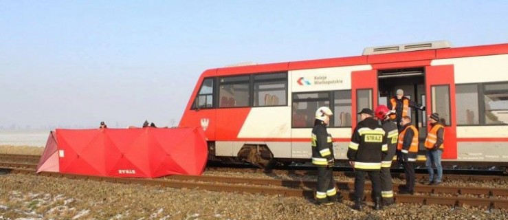 Śmiertelny wypadek na torach.Wstrzymany ruch pociągów - Zdjęcie główne