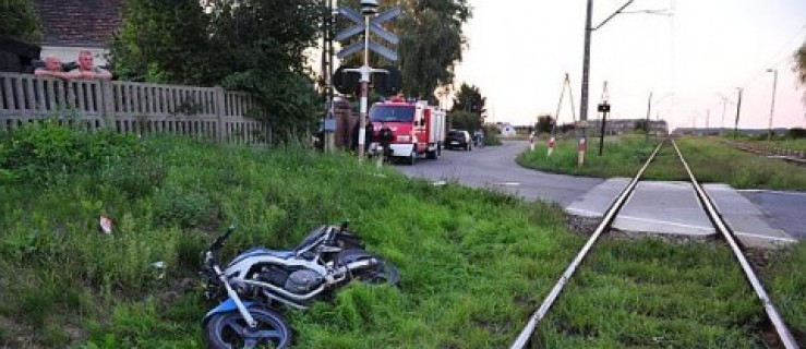  Wypadek motocyklisty - Zdjęcie główne