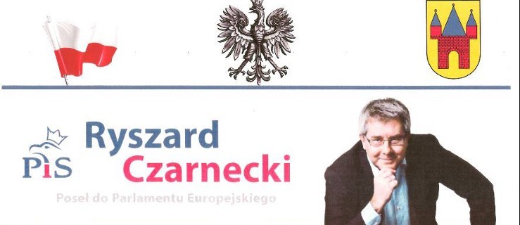 Zadaj pytanie europosłowi PIS-u w sobotę. Ryszard Czarnecki w Jarocinie - Zdjęcie główne