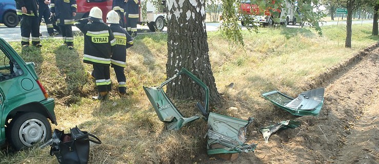 Wypadek na krajówce. Śmigłowiec zabrał rannego - Zdjęcie główne