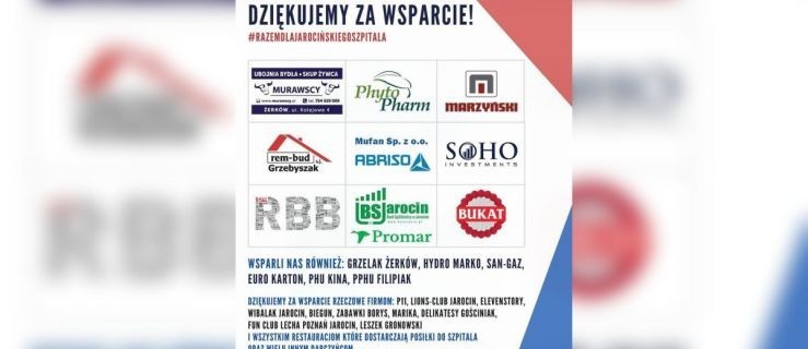 Przedsiębiorcy z powiatu wspierają szpital [WIDEO] - Zdjęcie główne