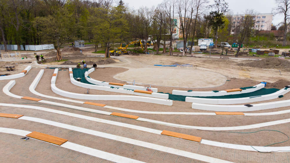 Park Radolińskich zmienia swój wygląd. Zobacz, co się dzieje