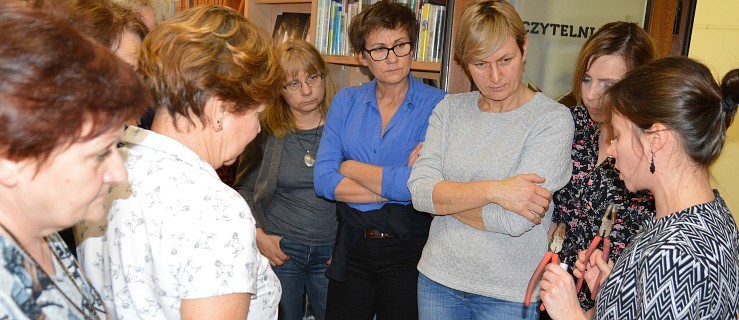 Anioły zagościły w nowomiejskiej bibliotece - Zdjęcie główne