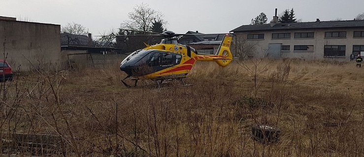  Śmigłowiec LPR-u w drodze do Jarocina    - Zdjęcie główne