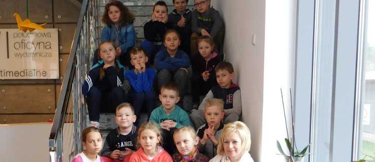 Uczniowie z Noskowa odwiedzili nasze redakcje [WIDEO] - Zdjęcie główne