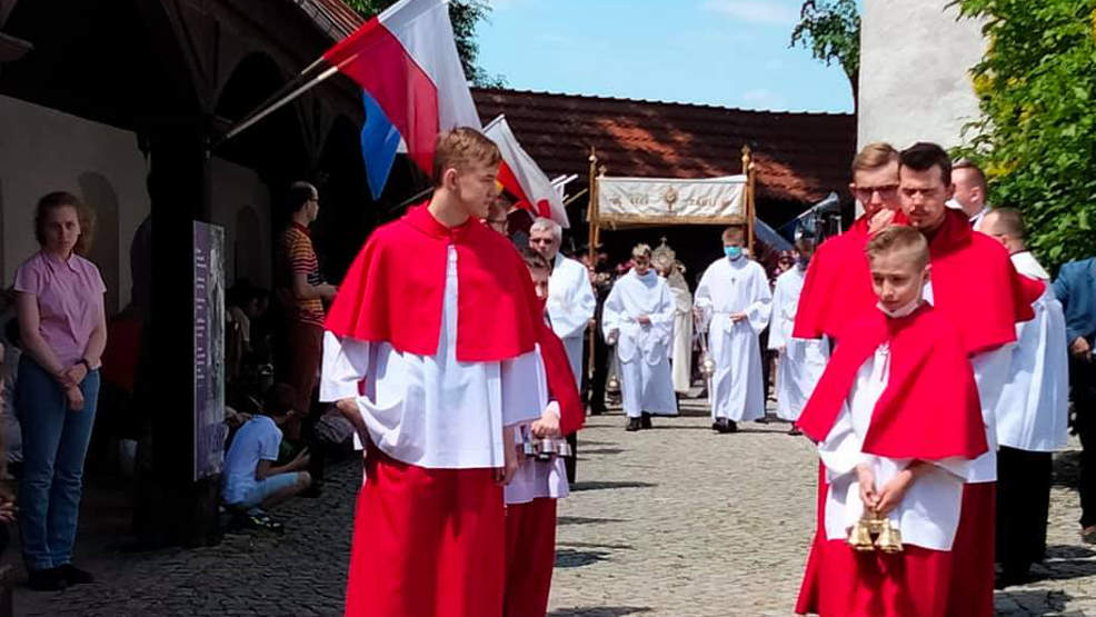 Jarocin. Jak wyglądała procesja Bożego Ciała z kościoła św. Marcina do Chrystusa Króla?