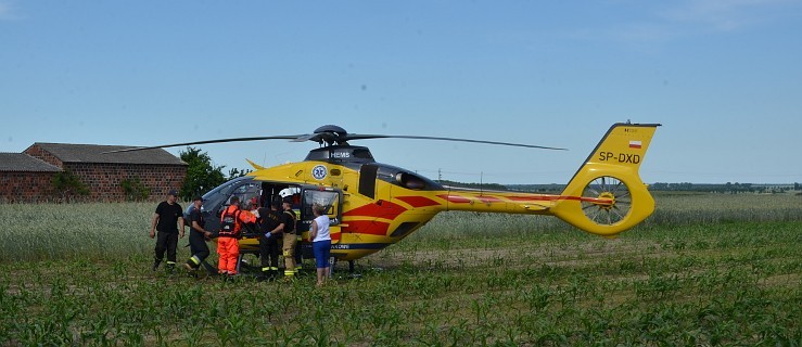 Rowerzystka w szpitalu. LPR ratuje osobę z bólem w klatce piersiowej  [ZDJĘCIA] - Zdjęcie główne