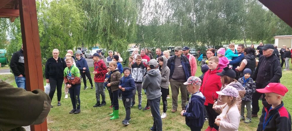 Dzieci z rybami świętowały Dzień Dziecka na stanicy w Siedleminie  - Zdjęcie główne