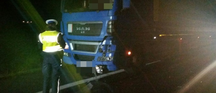 Nie żyje mężczyzna potrącony przez ciężarówkę na DK11 - Zdjęcie główne