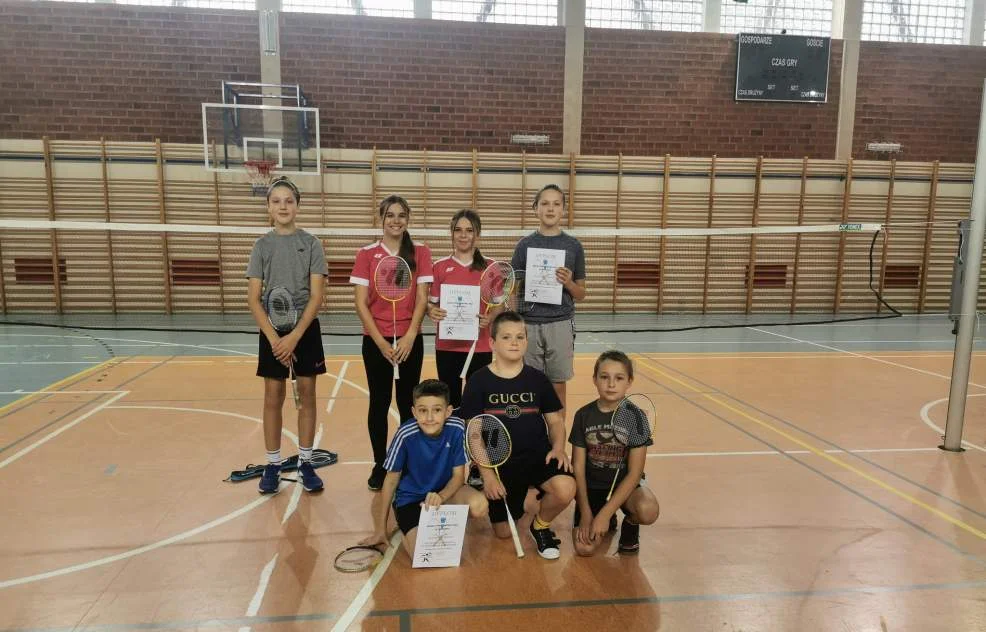 Mistrzostwa Powiatu Szkół Podstawowych  w Drużynowym Badmintonie 