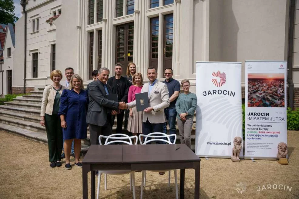 Gmina Jarocin dostała 3,5 mln euro ze środków norweskich. Teraz Norwedzy gościli w Jarocinie [ZDJĘCIA] - Zdjęcie główne