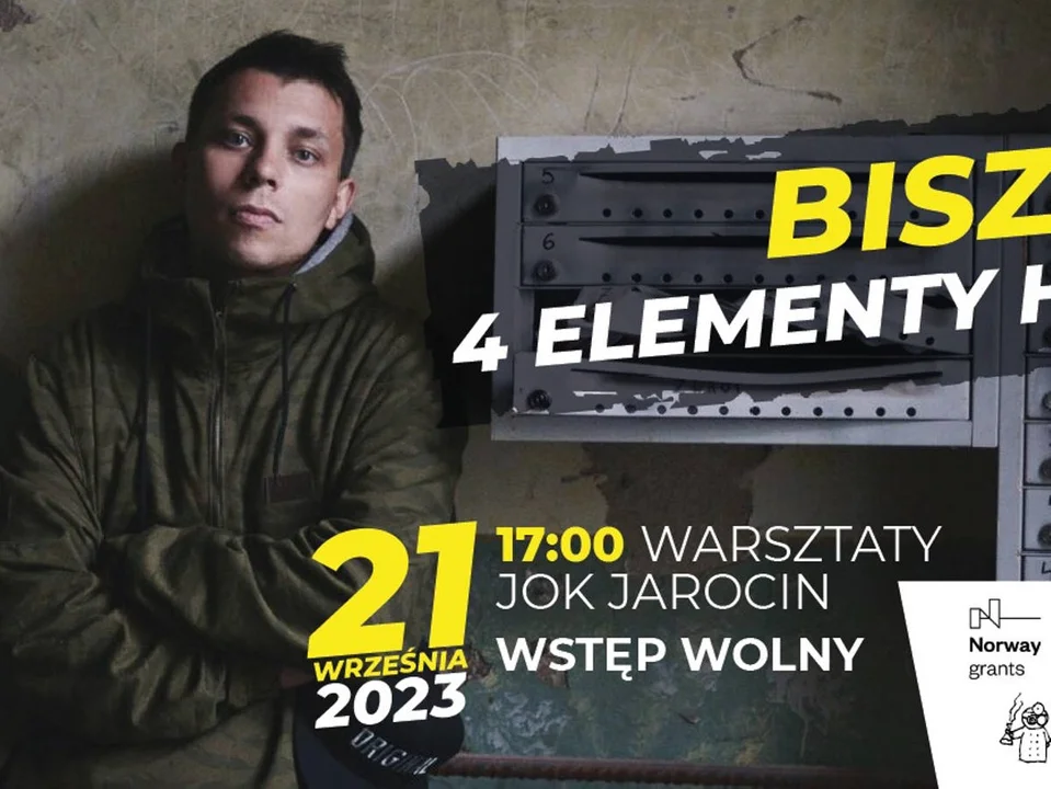 Kolejne warsztaty z hip-hopu. Tym razem z raperem Biszem i koncert w JOK-u - Zdjęcie główne